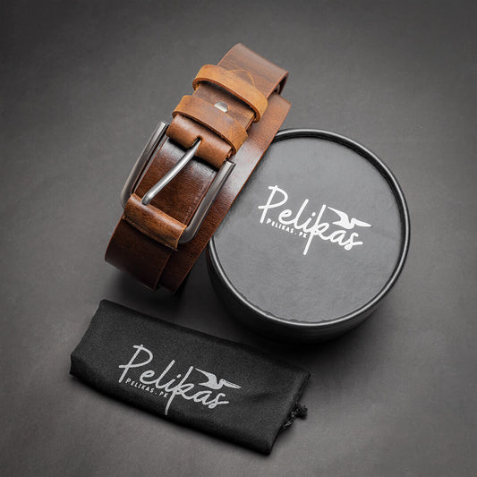 Best Leather Belt Gift Box for Men in pakistan by pelikas.pk