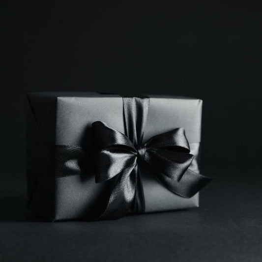 Black Gift Wrap