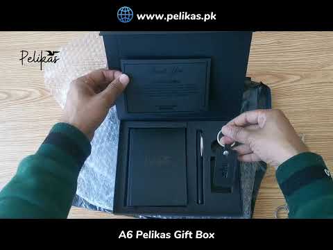 A6 Black Pages Corporate Gift box