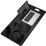 Double Face PU Leather Desk Mat Large Size