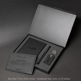 A6 Black Pages Corporate Gift box