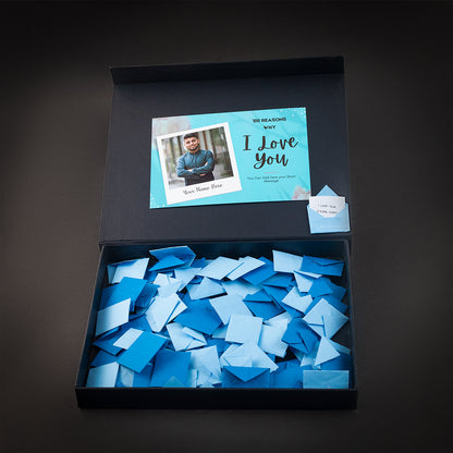 100 Reasons Why I LOVE YOU Gift Box