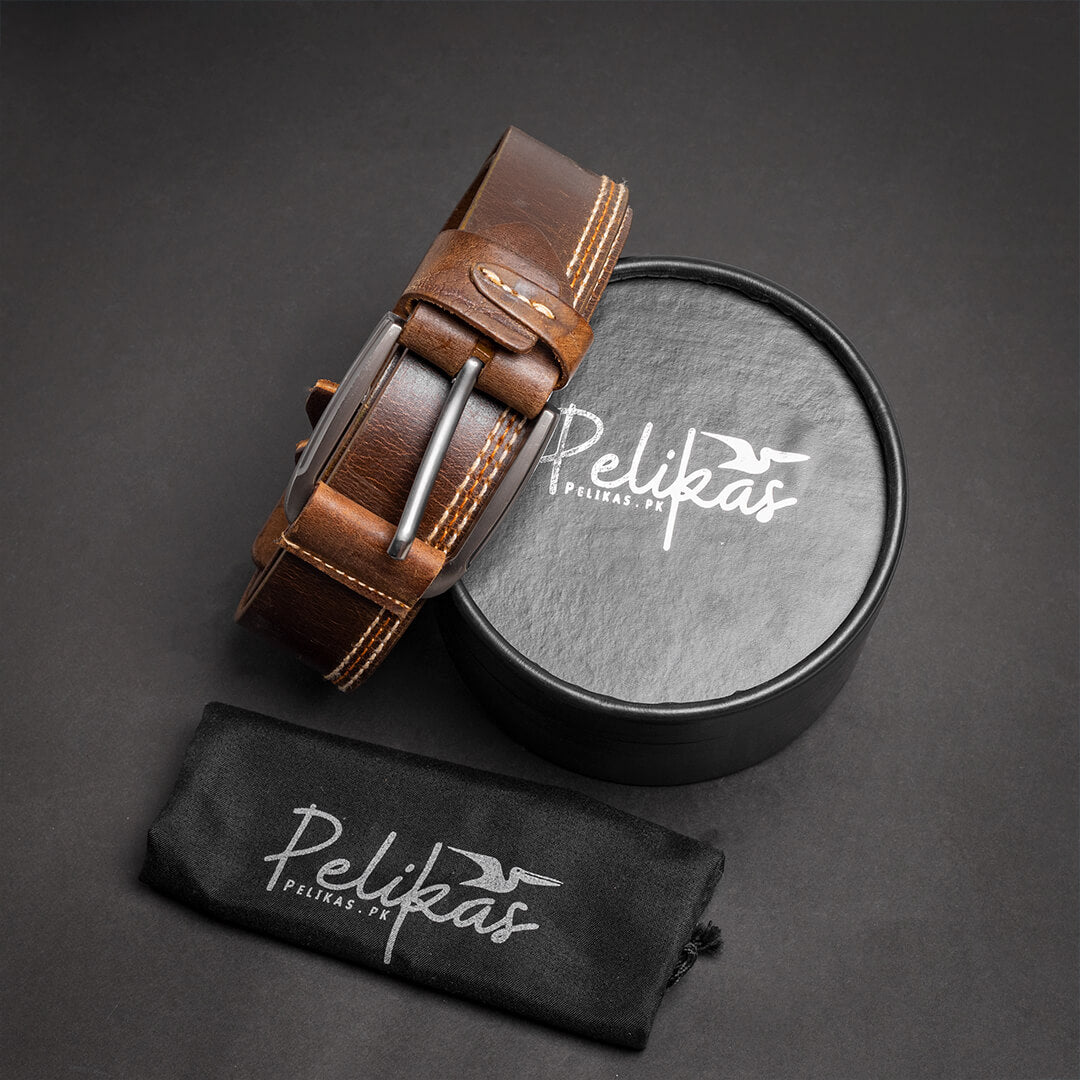 Most Demanding Leather Belt in pakistan by Pelikas.pk