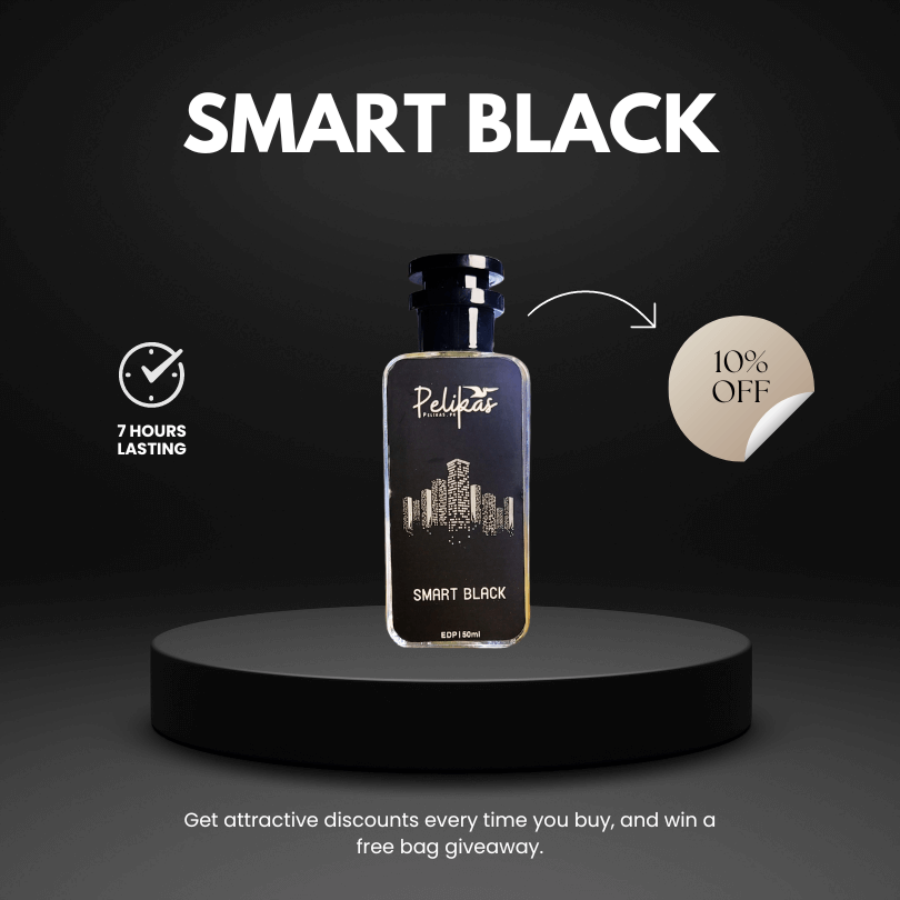 Smart Black Perfume 50ml by pelikas.pk