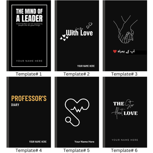 Personalized Book Cover