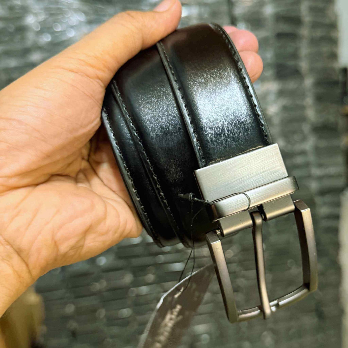 Men’s Double-Sided Leather Belt