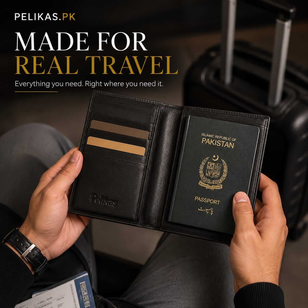 Premium Cow Leather Passport Cover